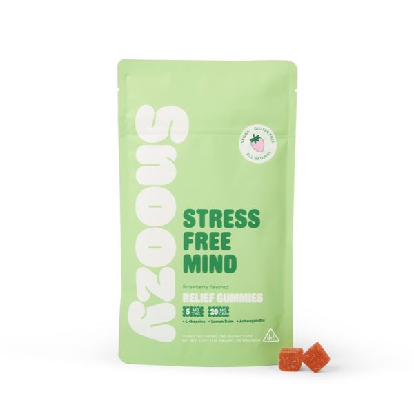 Stress Free Mind Strawberry 1:4 THC:CBD Snoozy