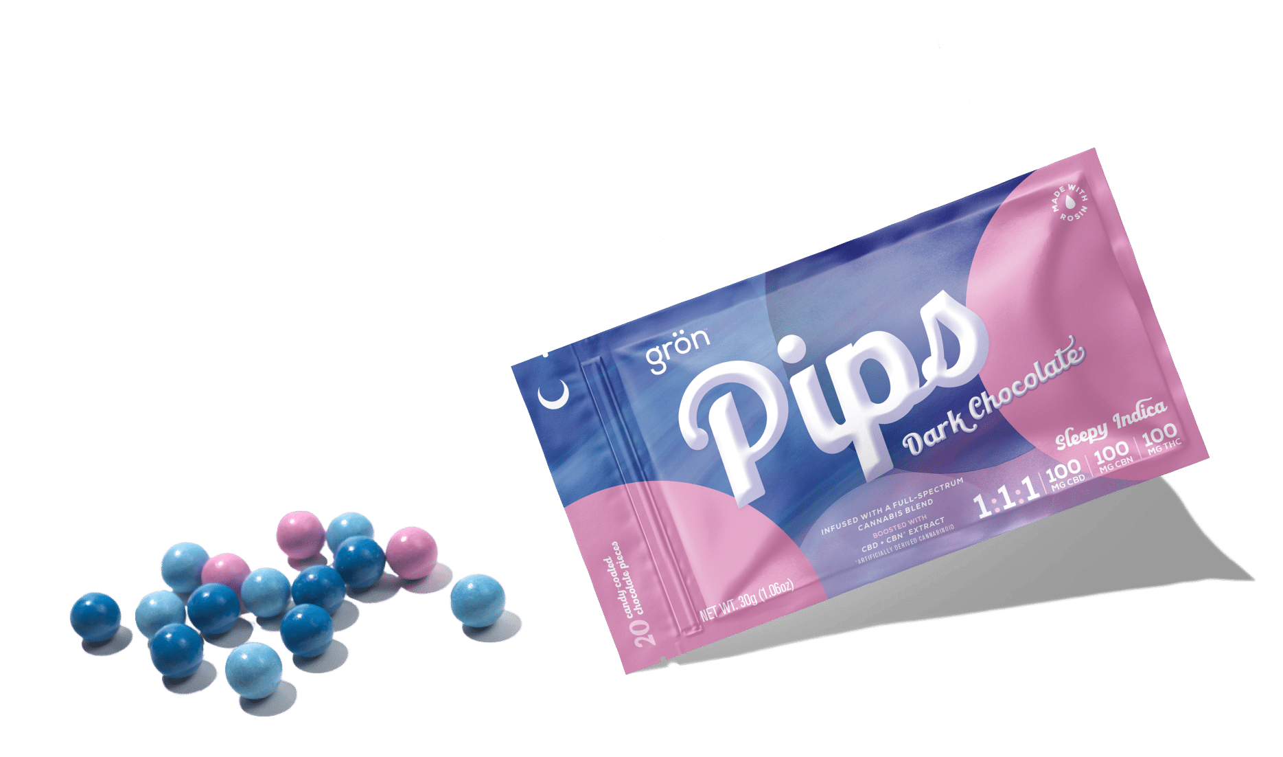 Pips Sleepy Indica 1:1:1 Dark Grön