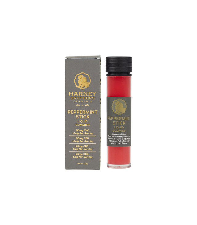 Peppermint Stick 2:2:1:1 THC:CBD:CBC:CBG Harney Brothers
