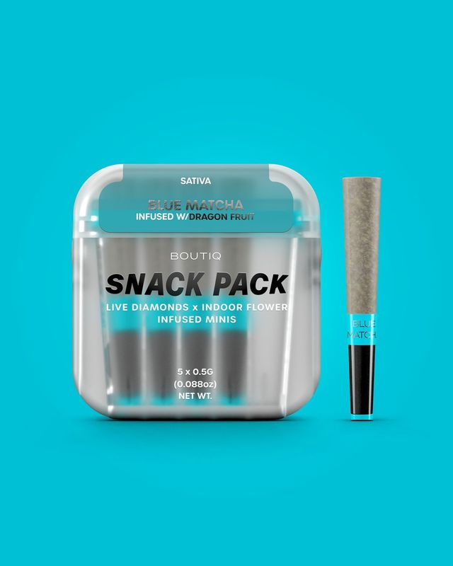 Snack Pack Blue Matcha x Dragon Fruit boutiq
