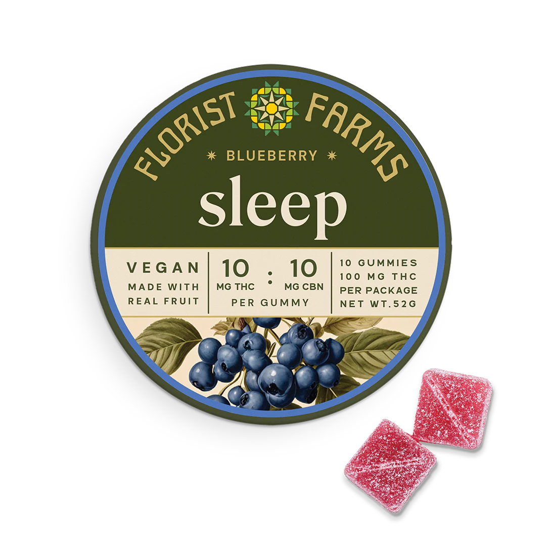 Blueberry 1:1 THC:CBN Florist Farms