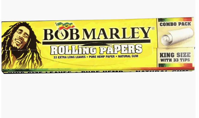 Hemp Extra Long Papers Bob Marley