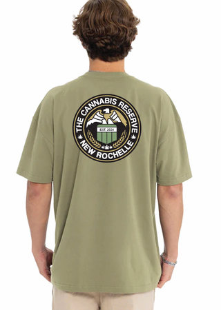 Logo T-Shirt Green The Cannabis Reserve