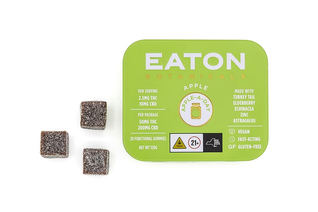 Apple-A-Day 1:4 THC:CBD Eaton Botanicals