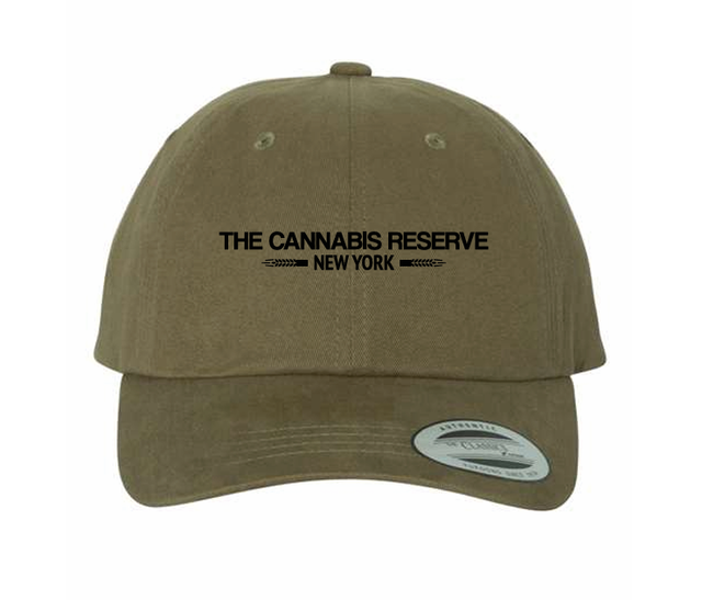 Dad Hat Green The Cannabis Reserve
