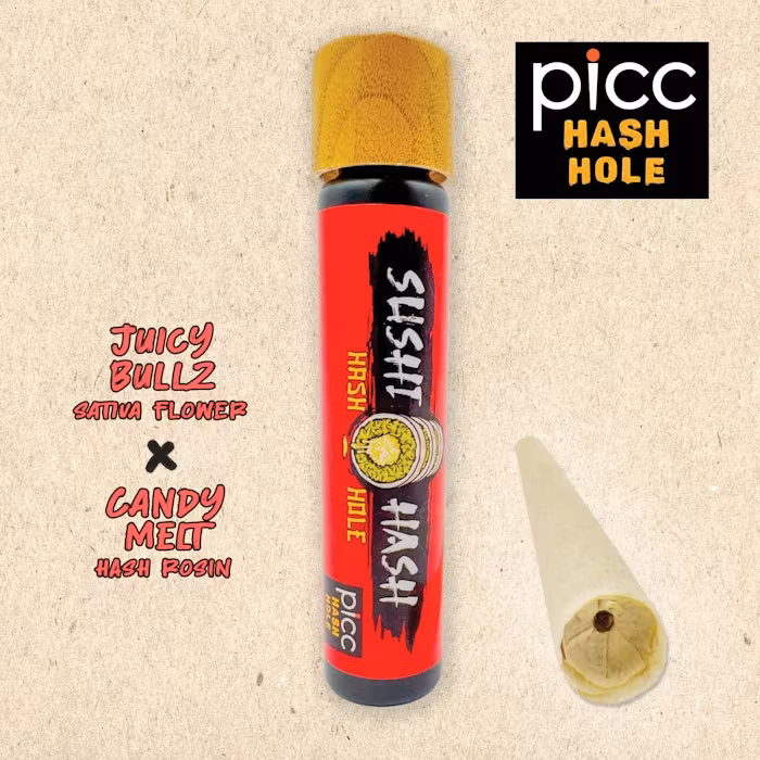 Juicy Bullz x Candy Melt Rosin Sushi Hash