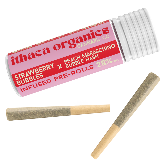 Strawberry Bubbles x Peach Maraschino Ithaca Organics