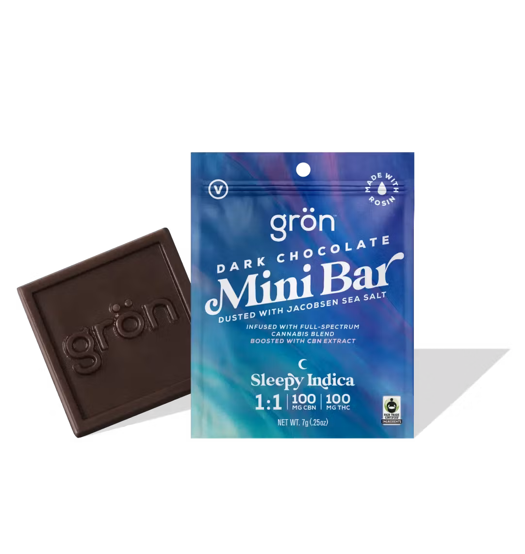 Mini Bar Sleepy Indica 1:1 CBN:THC Dark