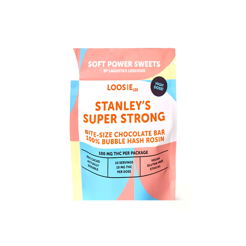 Loosie Stanley's Super Strong Chocolate Bar Soft Power Sweets
