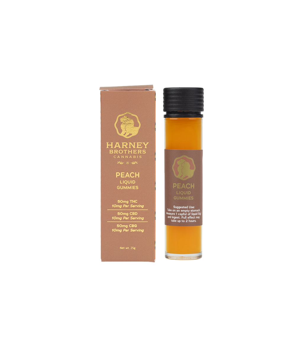 Peach 1:1:1 THC:CBD:CBG