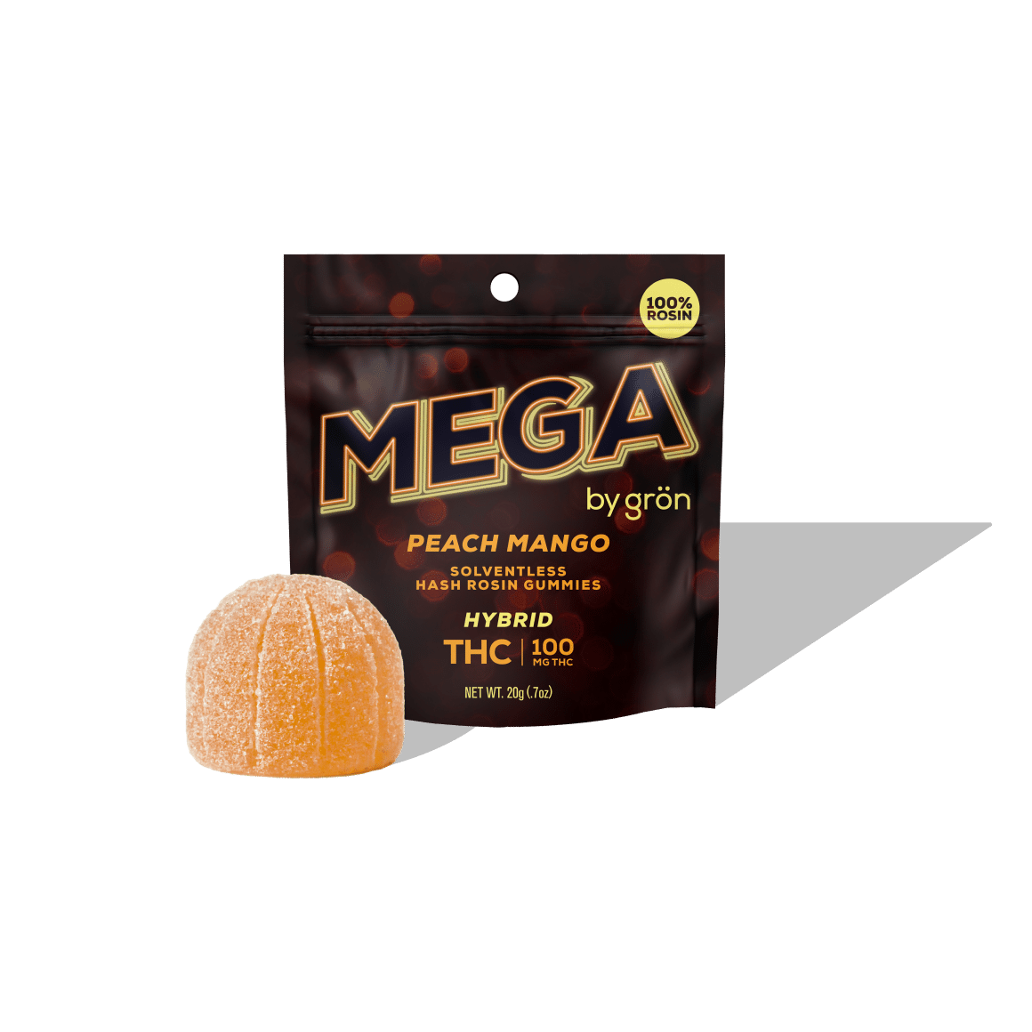 Mega Peach Mango Grön
