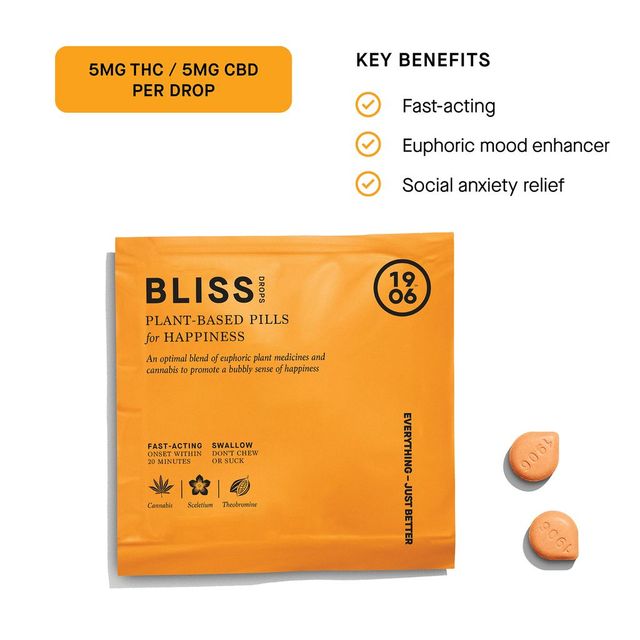 Bliss Pouch 1:1 THC:CBD 1906
