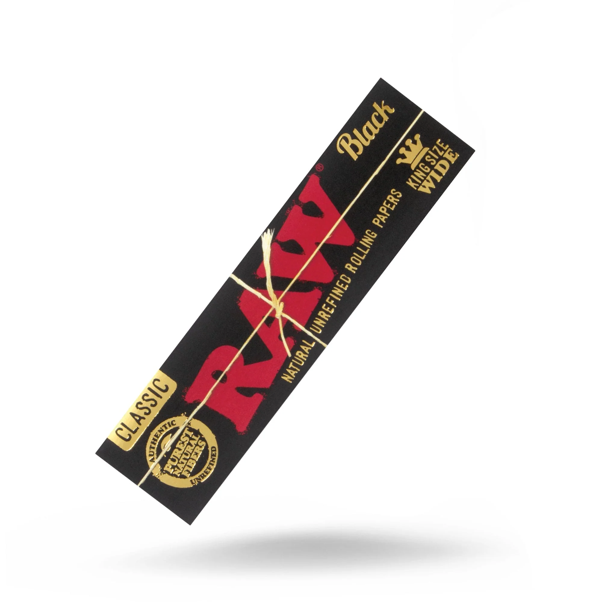 Black Classic Papers King Size RAW