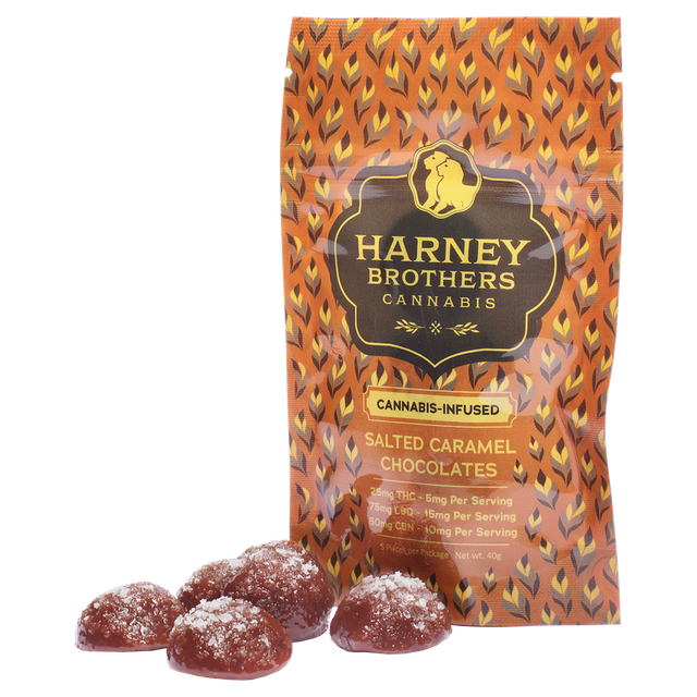 Salted Caramel 1:3:2 THC:CBD:CBN Harney Brothers