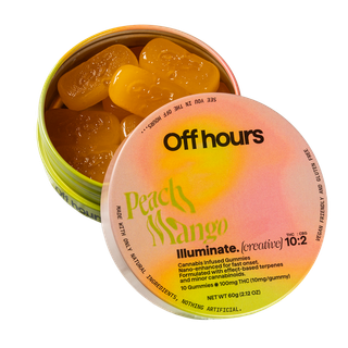 Illuminate Peach Mango 10:2 THC:CBG OffHours