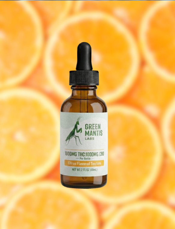 Citrus 1:1 THC:CBD Green Mantis