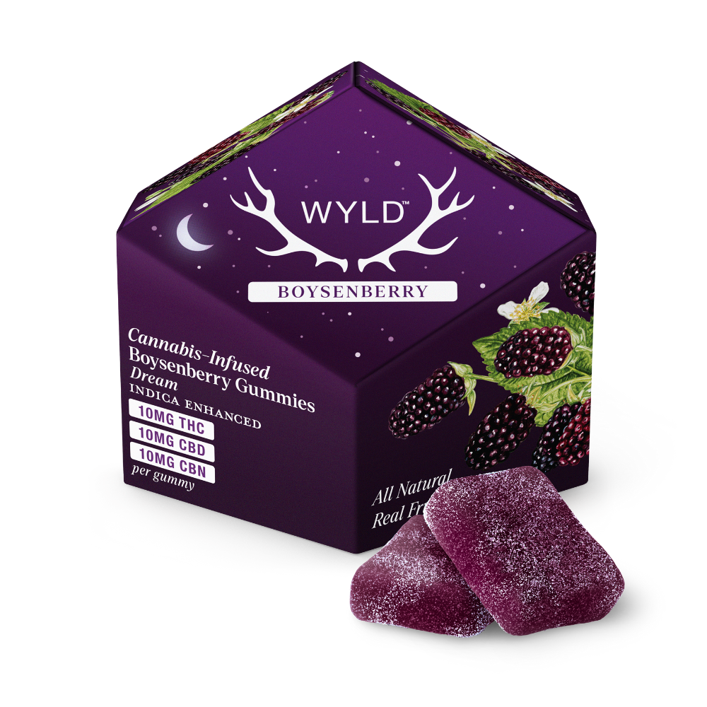 Boysenberry 1:1:1 THC:CBD:CBN Wyld