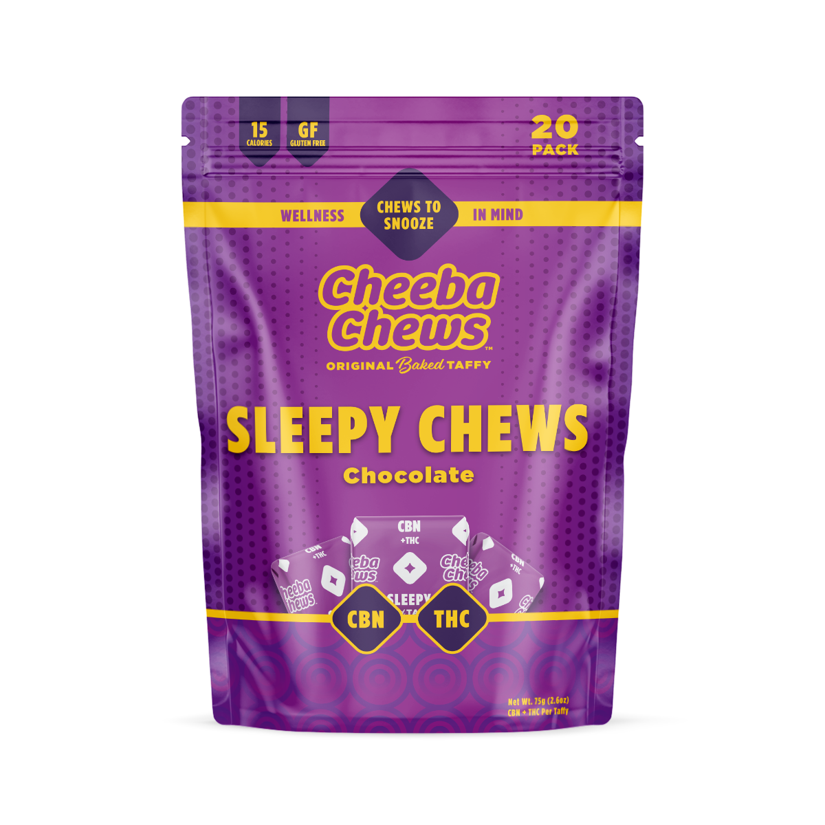 Sleepy 2:1 THC:CBN Cheeba Chews