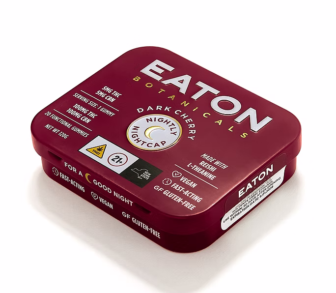 Dark Cherry Nightly Nightcap 1:1 1:1 THC:CBN Eaton Botanicals