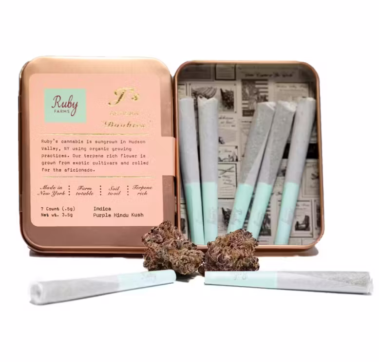 Doobies Purple Hindu Kush Ruby Farms