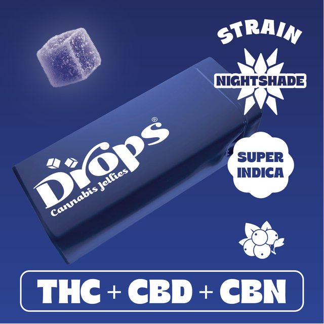 Black Currant 1:1:1 THC:CBD:CBN Drops