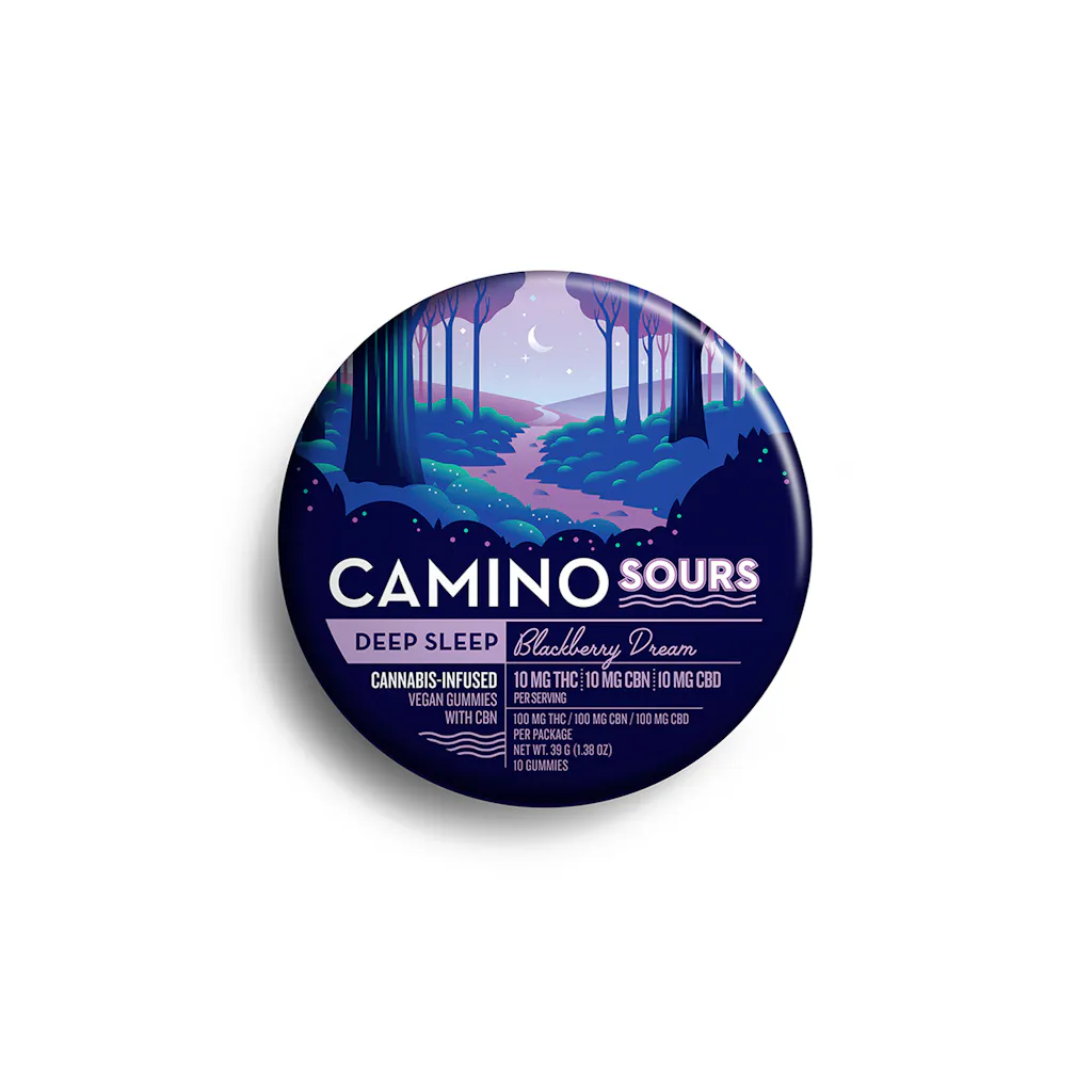 Sour Blackberry Dream 1:1:1 THC:CBD:CBN Camino