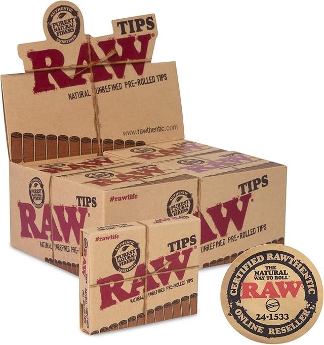 Prerolled Tips RAW
