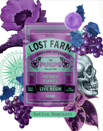 Grape x Mendo Purps Lost Farm