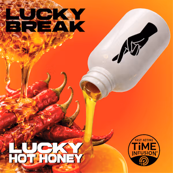 Lucky Break Fast Acting Hot Honey Infused Honey