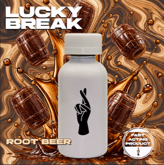 Lucky Break Low Dose Root Beer Lucky Elixir 10mg