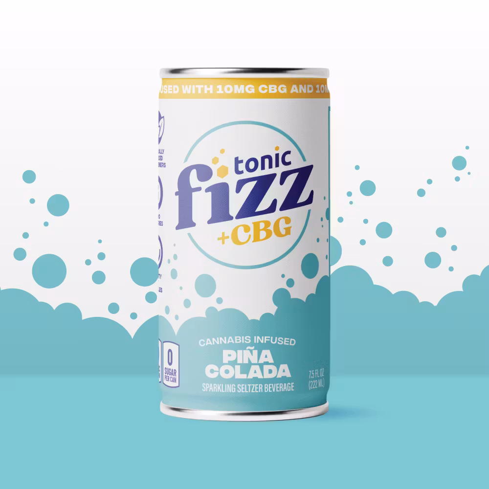 Pina Colada 1:1 CBG Tonic Fizz Pina Colada 1:1 CBG Tonic Fizz