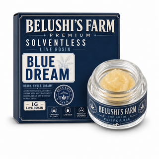 Blue Dream Live Rosin 1G Belushi'S Farms