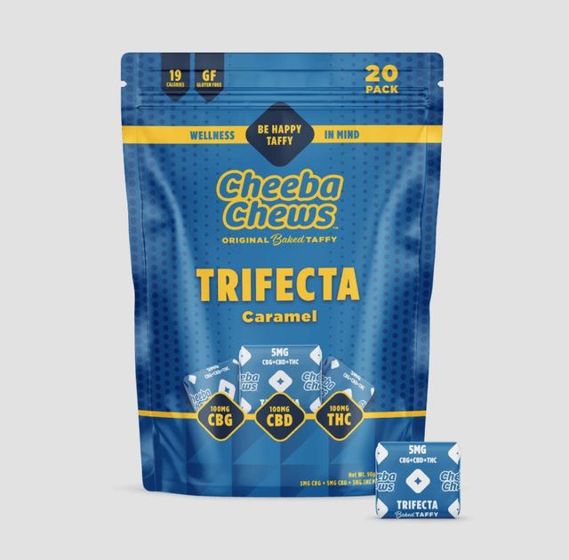 Caramel Trifecta | 1:1:1 CBG:CBD:THC | Cheeba Chews