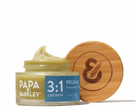 Releaf Balm 3:1 CBD/THC Papa & Barkley