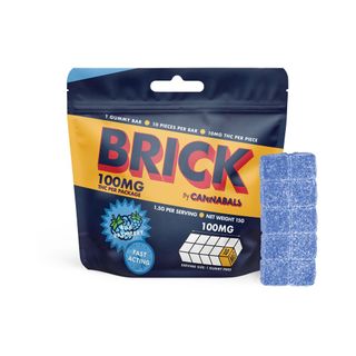 Blue Raspberry Distilate Brick Cannabals