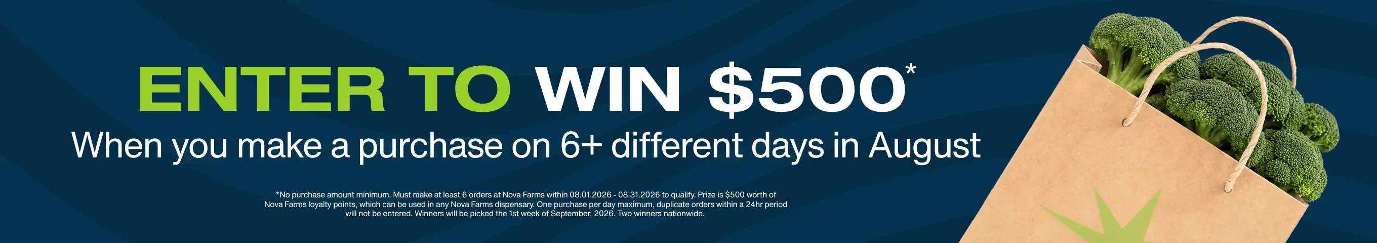 Cannabis Promo, Cannabis Sales, Cannabis Discounts, Cannabis on Sale, $500 Loyalty Point Giveaway