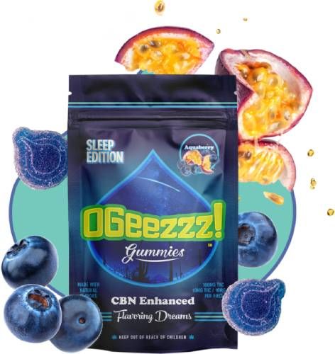 Aquaberry Sleep Edition 2:1 THC:CBN Ogeez