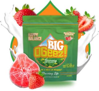 BIG Happy Balance Strawberries And Cream Ogeez