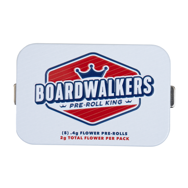- BOARDWALKERS 5 - .4g joints Black Maple  Pre-Roll King of Jersey