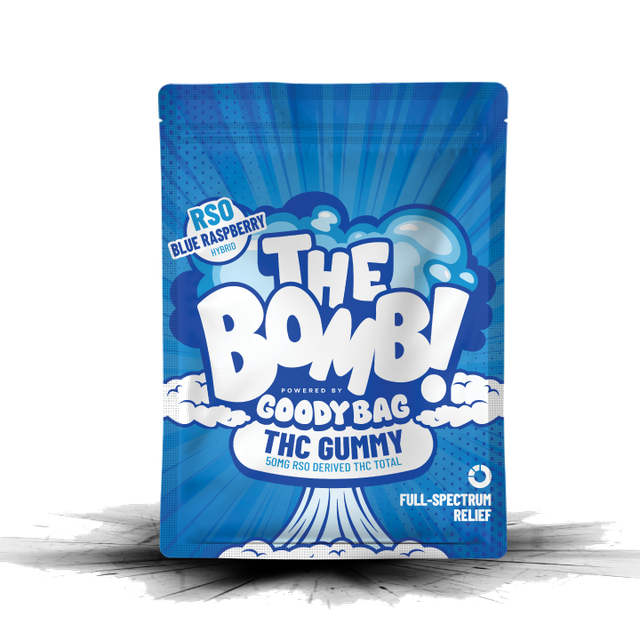Blue Raspberry The Bomb Goody Bag