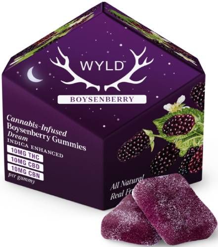 Boysenberry 1:1:1 CBD:CBN:THC Wyld Boysenberry 1:1:1 CBD:CBN:THC Wyld