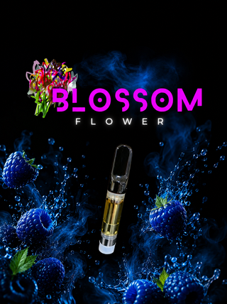 Blossom Blue Raspberry 1g Cartridge Blossom Flower