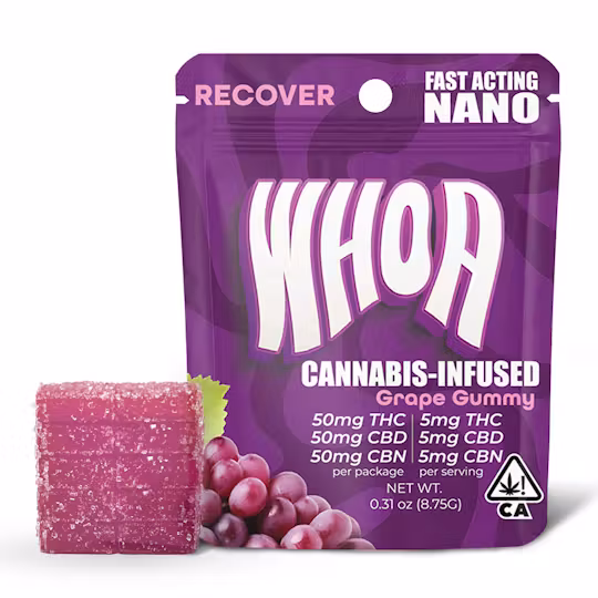 Grape CBN:CBD:THC Whoa