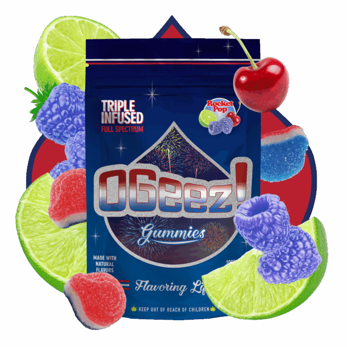 Rocket Pop Triple Infused Ogeez