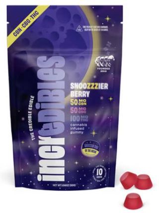 Snoozzzierberry 2:1:1 THC:CBG:CBN Incredibles