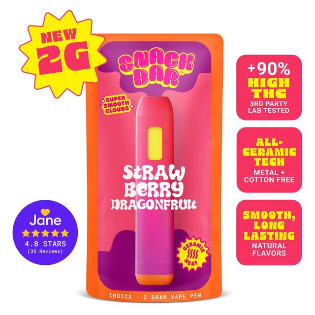 Strawberry Dragonfruit Snack Bar