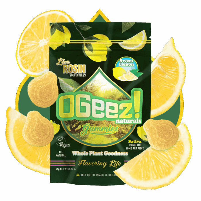 Sweet Lemon Vegan Solventless Live Rosin Ogeez