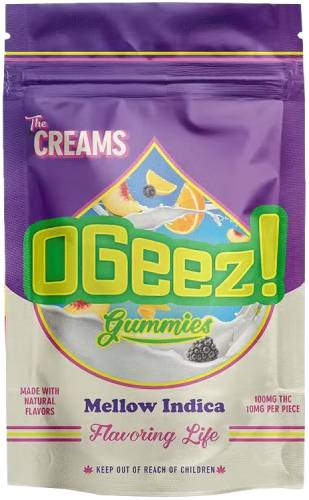 The Creams Mellow Indica 10pk Peach Red Apple Watermelon