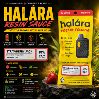 Strawberry Jack (live Resin) Halara