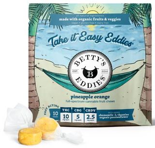 Pineapple Orange Take It Easy 4:2:1 THC:CBG:CBDV Bettys Eddies
